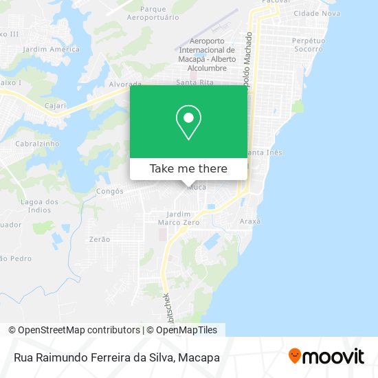 Rua Raimundo Ferreira da Silva map