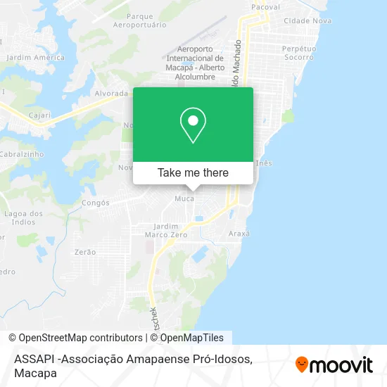 ASSAPI -Associação Amapaense Pró-Idosos map