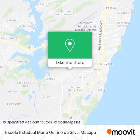 Escola Estadual Mario Quirino da Silva map