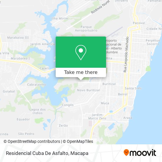 Mapa Residencial Cuba De Asfalto