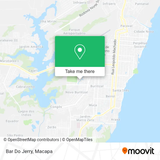 Bar Do Jerry map