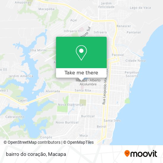 bairro do coração map