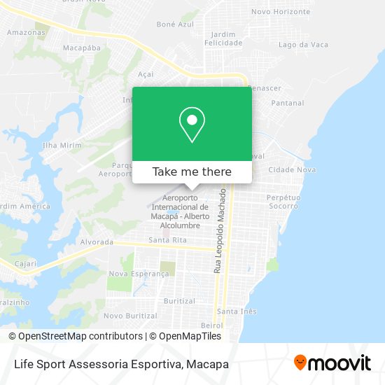 Life Sport Assessoria Esportiva map