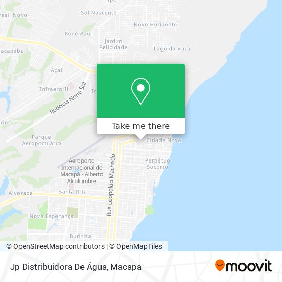 Jp Distribuidora De Água map