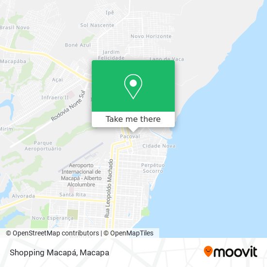 Mapa Shopping Macapá