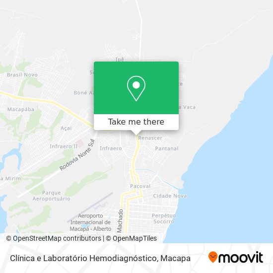 Mapa Clínica e Laboratório Hemodiagnóstico