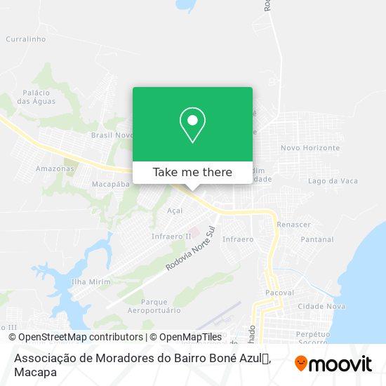 Associação de Moradores do Bairro Boné Azul💙 map