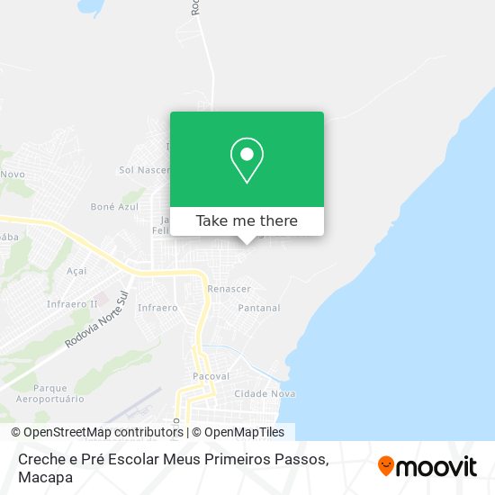 Creche e Pré Escolar Meus Primeiros Passos map