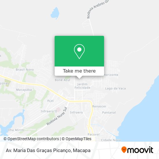 Av. Maria Das Graças Picanço map