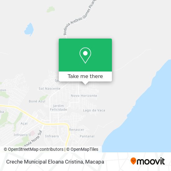 Creche Municipal Eloana Cristina map