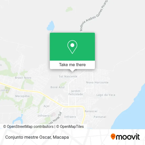 Conjunto mestre Oscar map