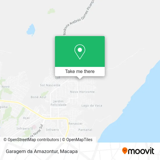 Garagem da Amazontur map