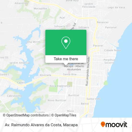 Av. Raimundo Alvares da Costa map