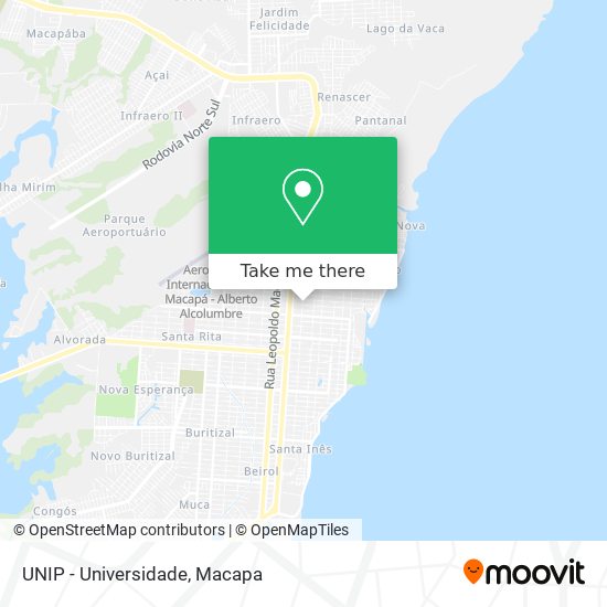 UNIP - Universidade map