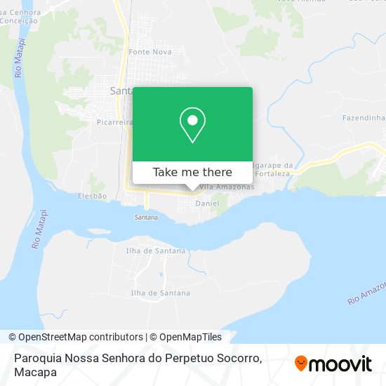 Paroquia Nossa Senhora do Perpetuo Socorro map