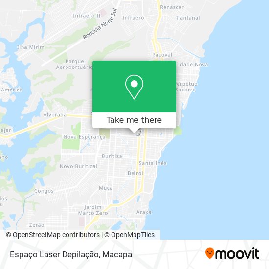 Espaço Laser Depilação map
