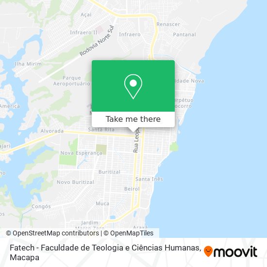 Fatech - Faculdade de Teologia e Ciências Humanas map