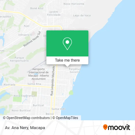 Av. Ana Nery map