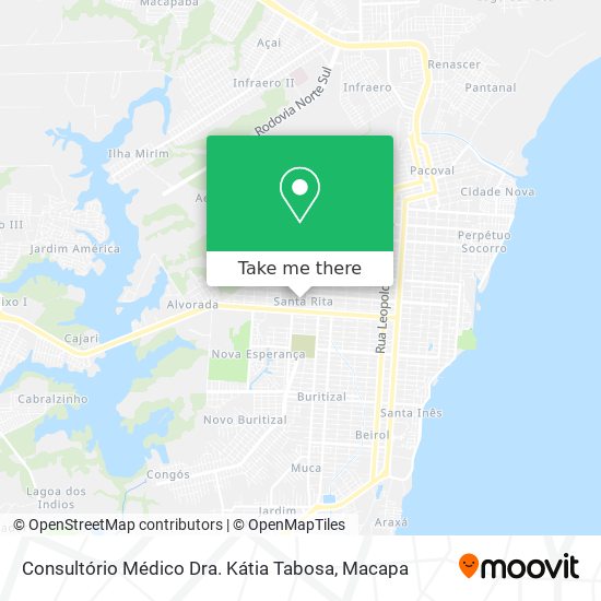 Consultório Médico Dra. Kátia Tabosa map