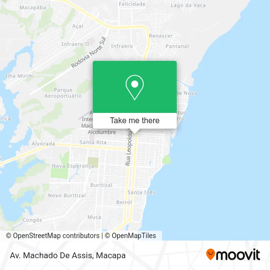 Av. Machado De Assis map