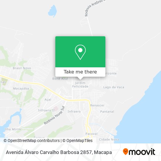 Mapa Avenida Álvaro Carvalho Barbosa 2857