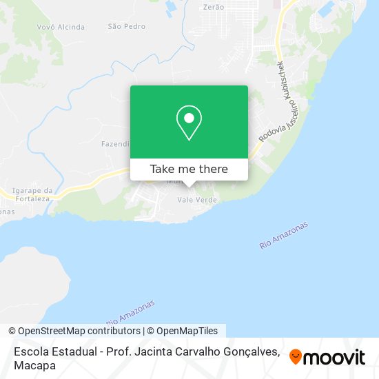 Escola Estadual - Prof. Jacinta Carvalho Gonçalves map