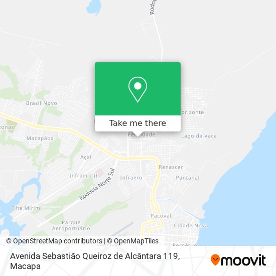 Avenida Sebastião Queiroz de Alcântara 119 map