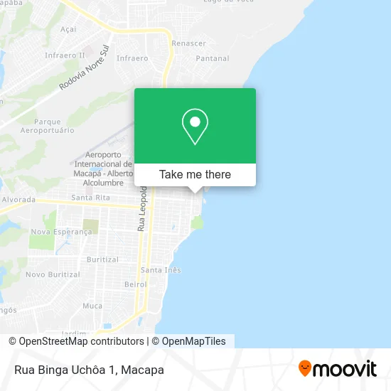Rua Binga Uchôa 1 map