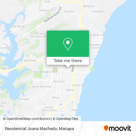 Residencial Joana Machado map