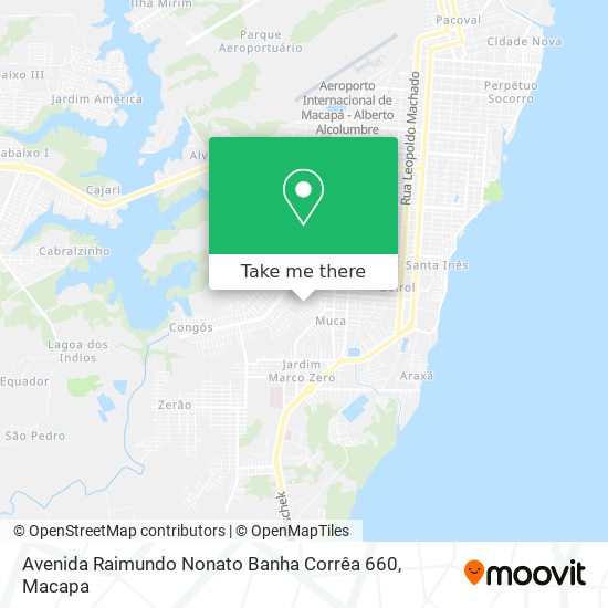 Avenida Raimundo Nonato Banha Corrêa 660 map
