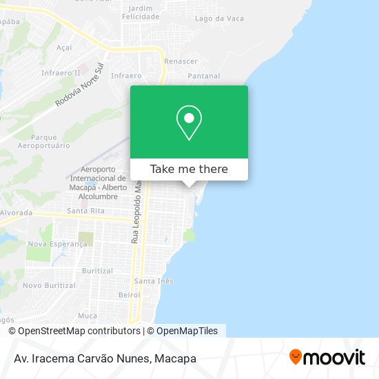 Av. Iracema Carvão Nunes map