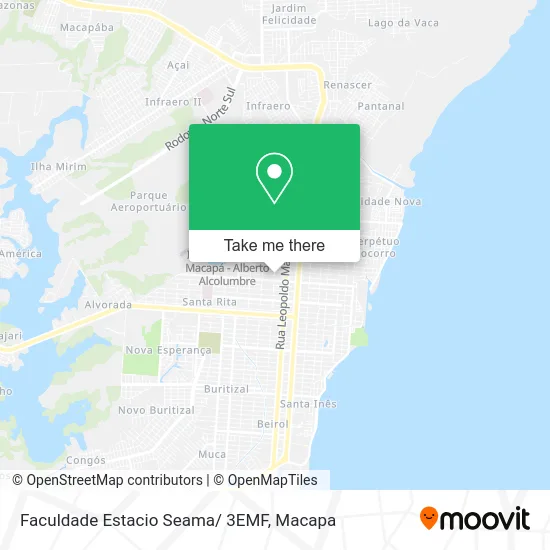 Faculdade Estacio Seama/ 3EMF map