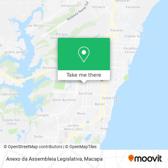 Anexo da Assembleia Legislativa map