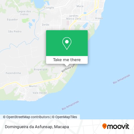 Domingueira da Asfunsap map