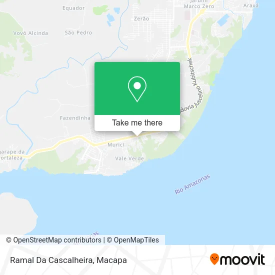 Ramal Da Cascalheira map