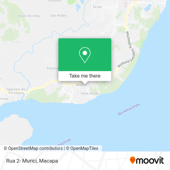 Rua 2- Murici map