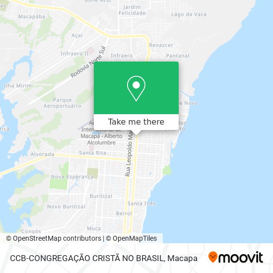 CCB-CONGREGAÇÃO CRISTÃ NO BRASIL map