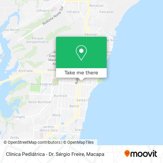 Mapa Clínica Pediátrica - Dr. Sérgio Freire