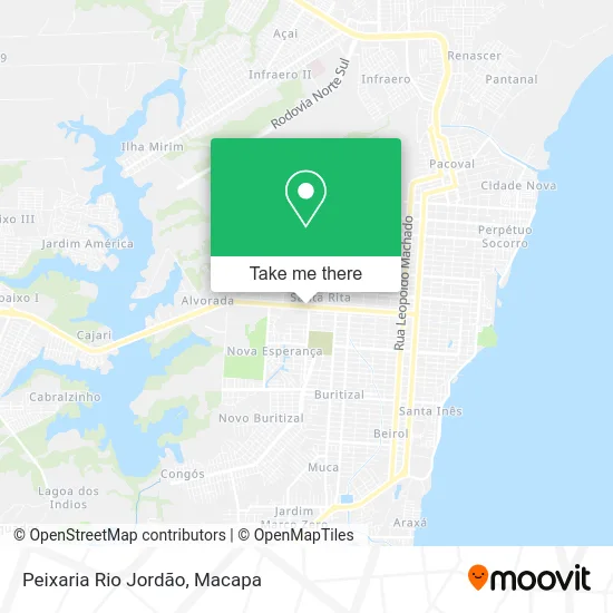 Peixaria Rio Jordão map