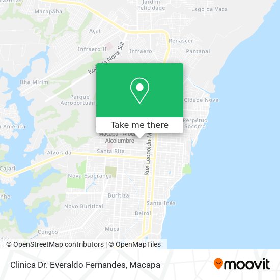 Clinica Dr. Everaldo Fernandes map