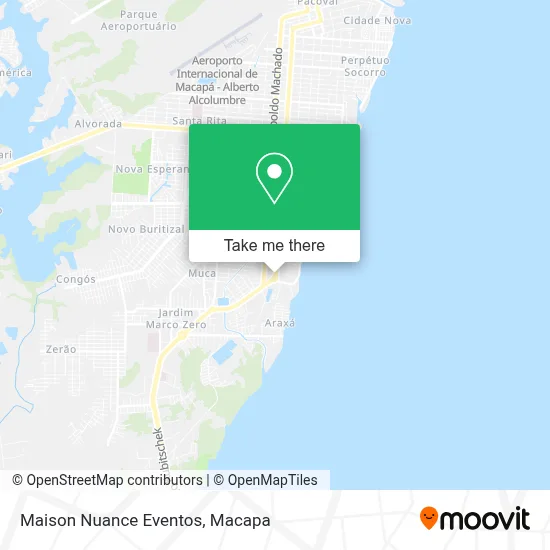 Maison Nuance Eventos map