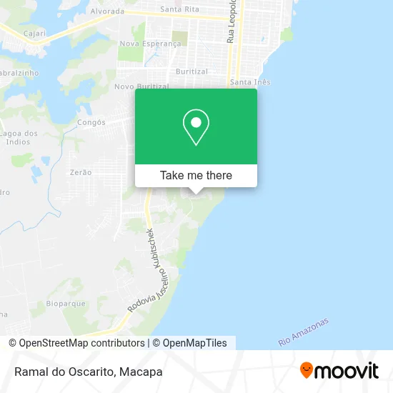 Ramal do Oscarito map