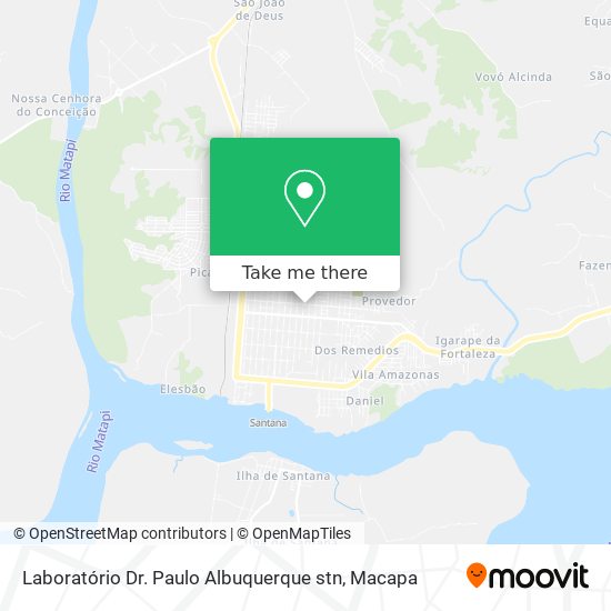 Laboratório Dr. Paulo Albuquerque stn map