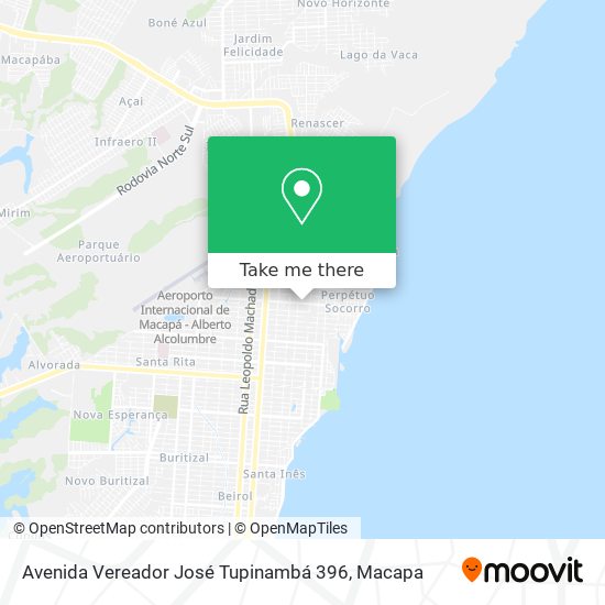 Avenida Vereador José Tupinambá 396 map