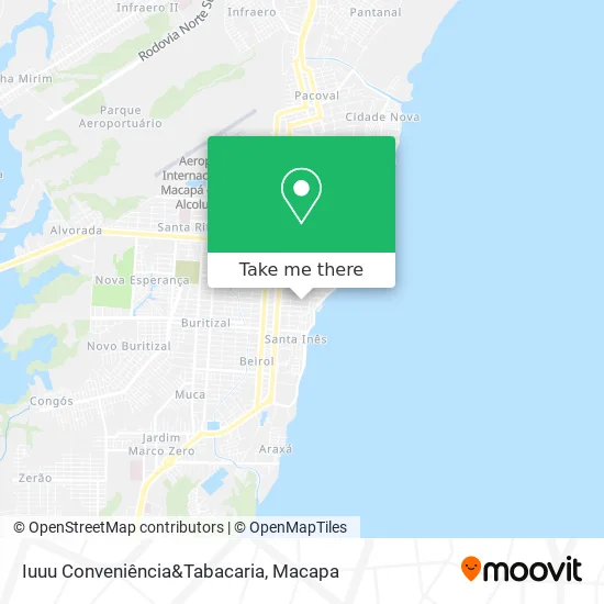 Iuuu Conveniência&Tabacaria map