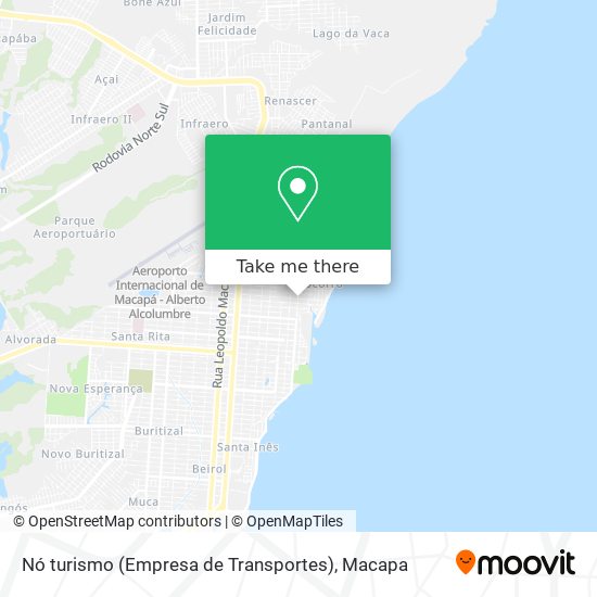 Nó turismo (Empresa de Transportes) map