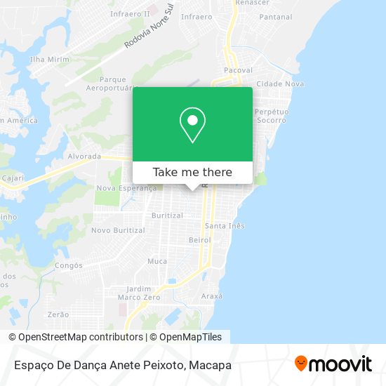 Espaço De Dança Anete Peixoto map