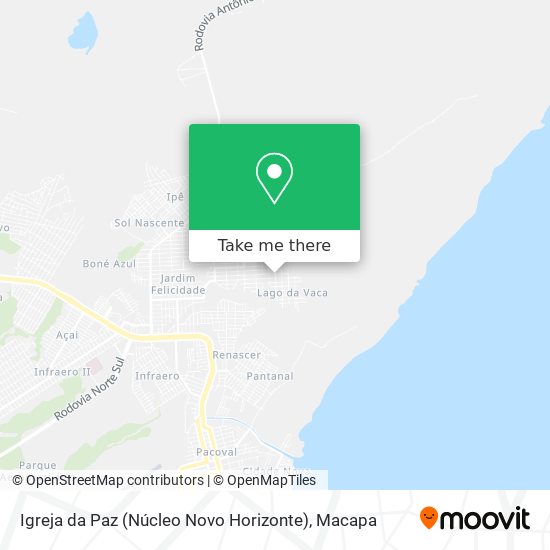 Igreja da Paz (Núcleo Novo Horizonte) map
