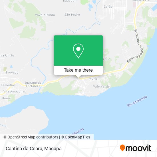 Cantina da Ceará map