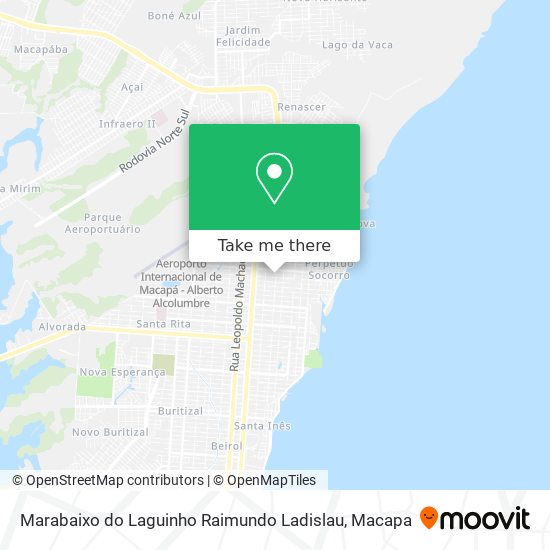 Marabaixo do Laguinho Raimundo Ladislau map